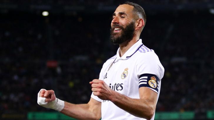 Real Madrid striker Karim Benzema